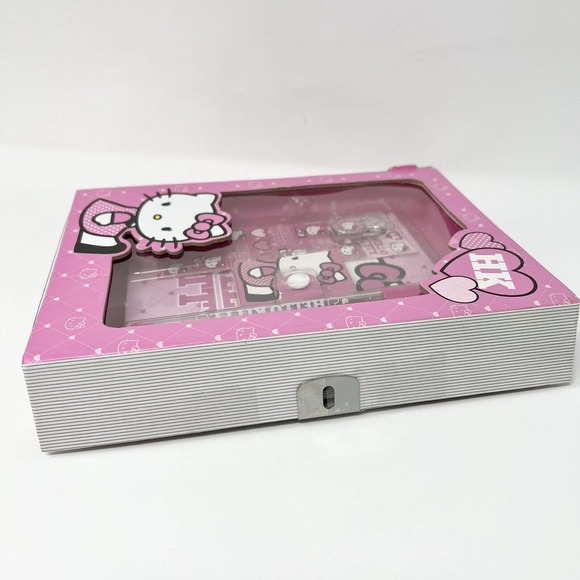 Rare Sanrio 2014 Hello Kitty Diary W/lock Pen Stickers Mini Journal And Box - Picture 9 of 12
